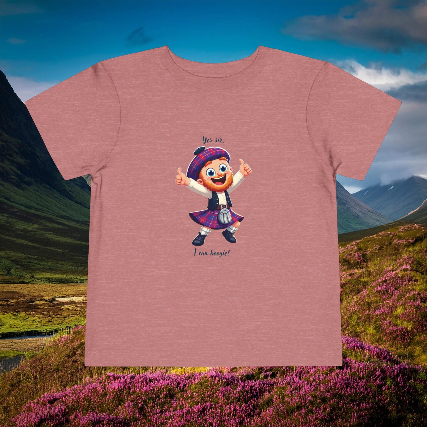 Scotland Can Boogie Toddler Tee