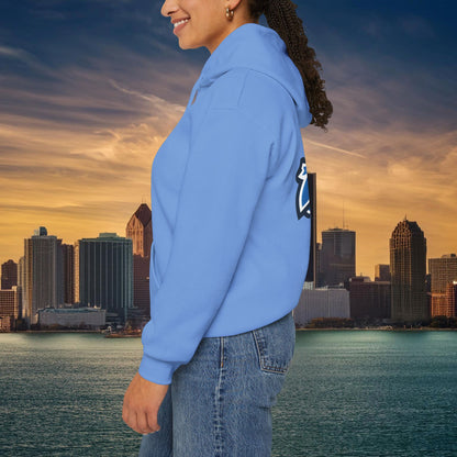 Detroit Football Logo Hoodie