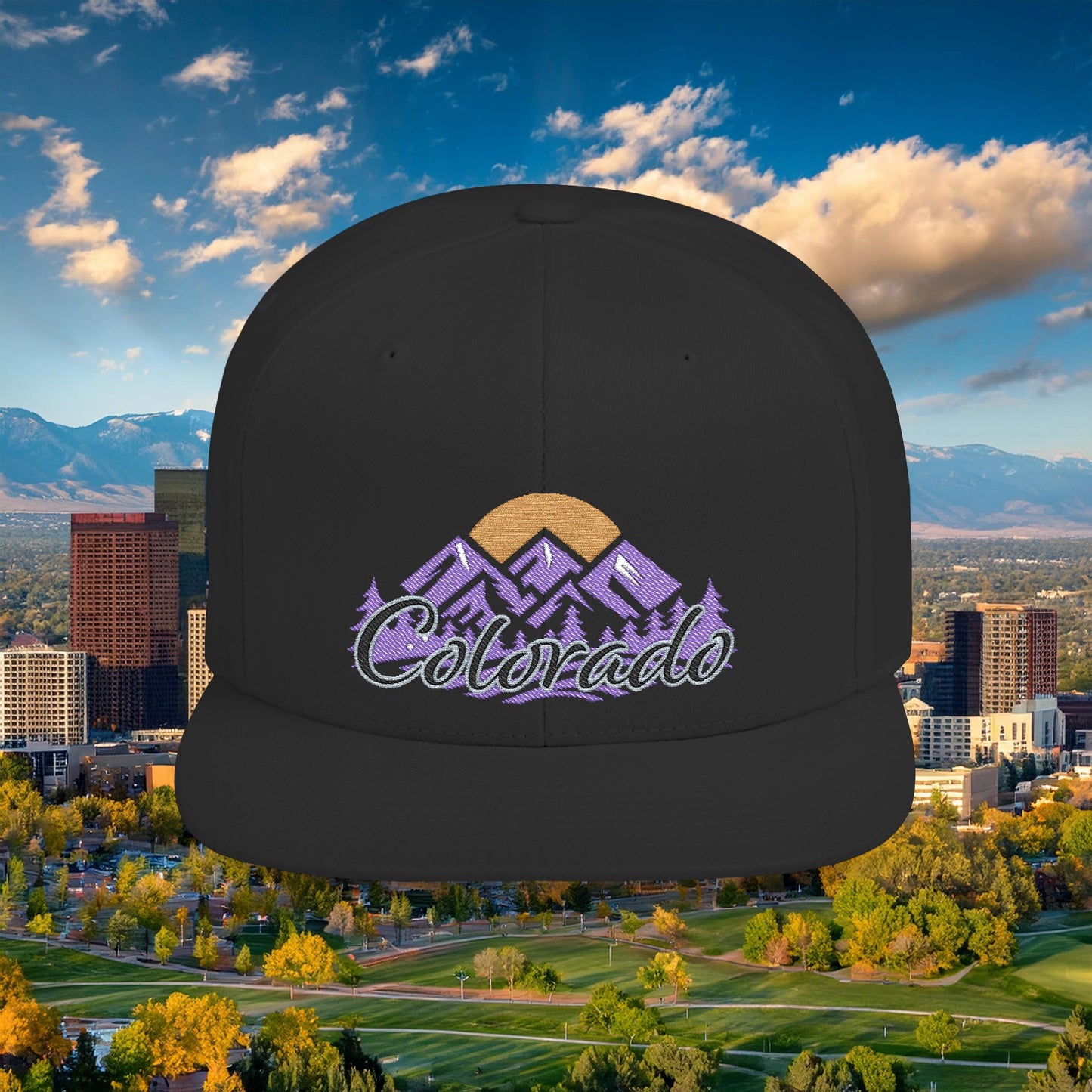 Colorado Baseball Flat Bill Snapback