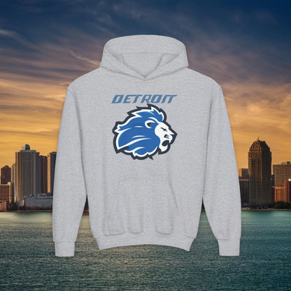 Detroit Football Logo Youth Hoodie