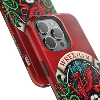 Wrexham Crest Impact-Resistant Cases