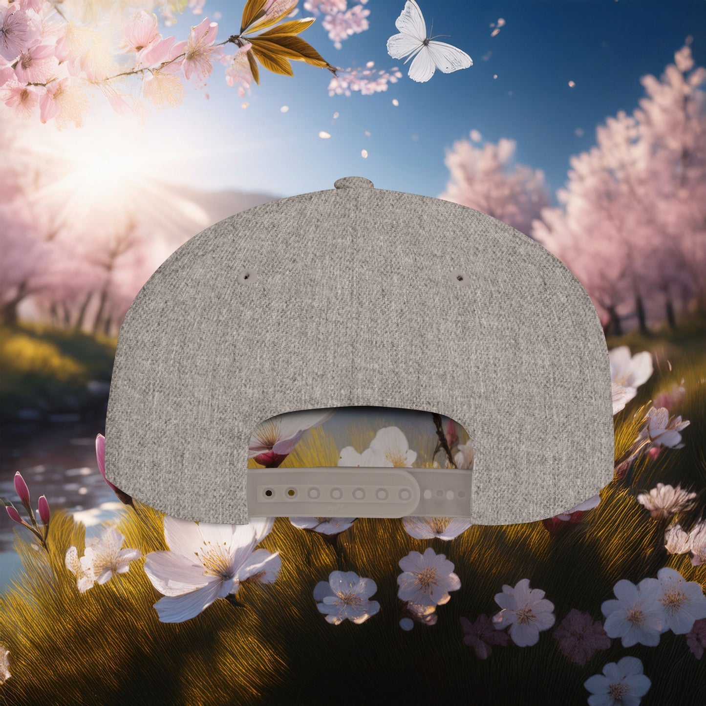 Rainbow Kiss Flat Bill Snapback