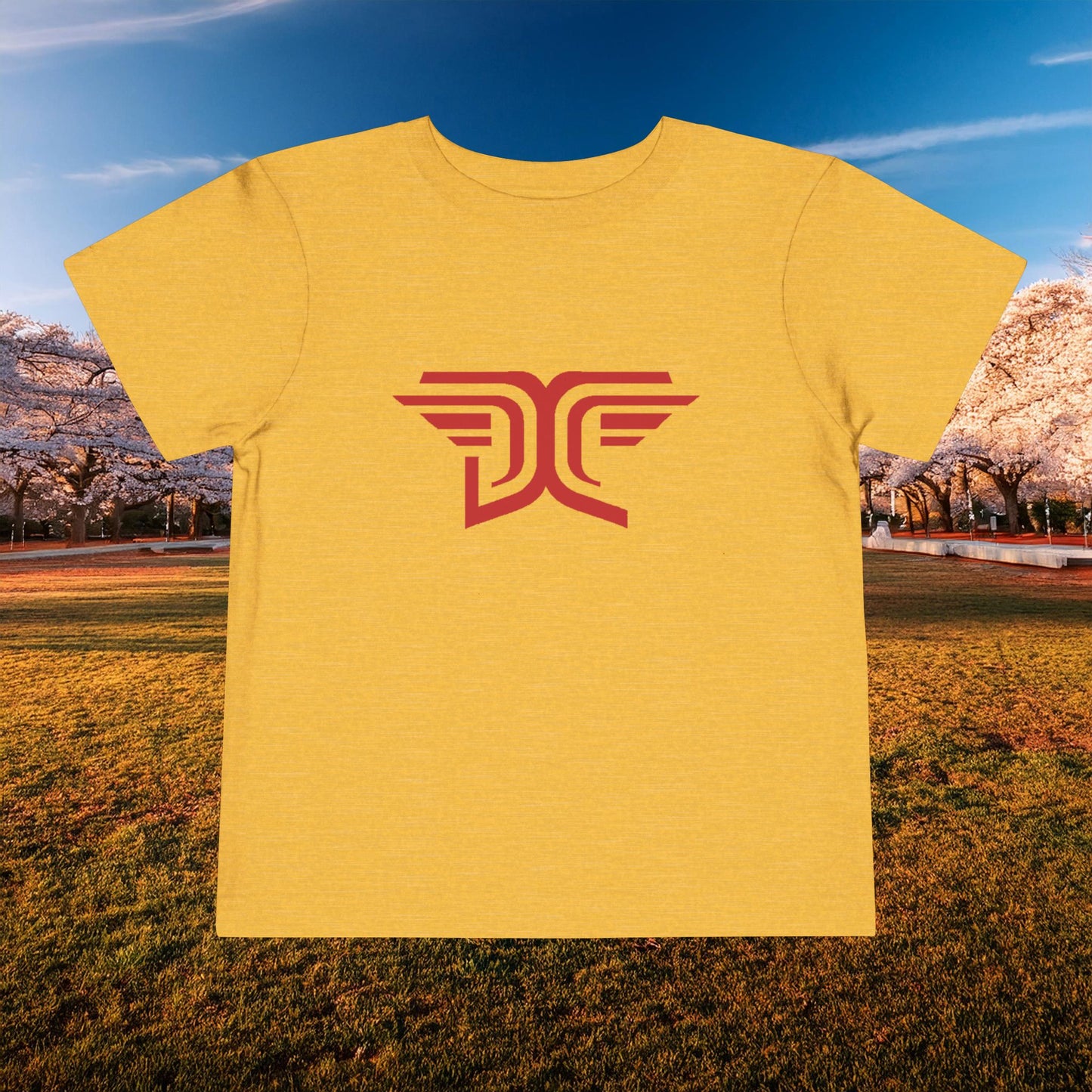 Winged DC Toddler Tee