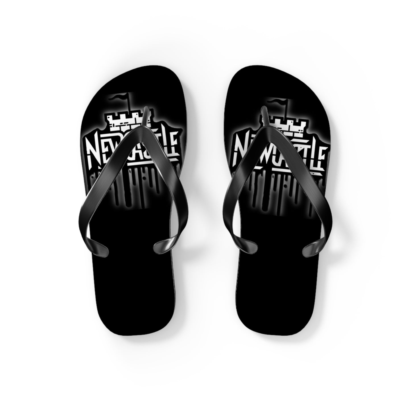 Newcastle Graffiti Flip Flops