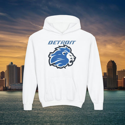 Detroit Football Logo Youth Hoodie