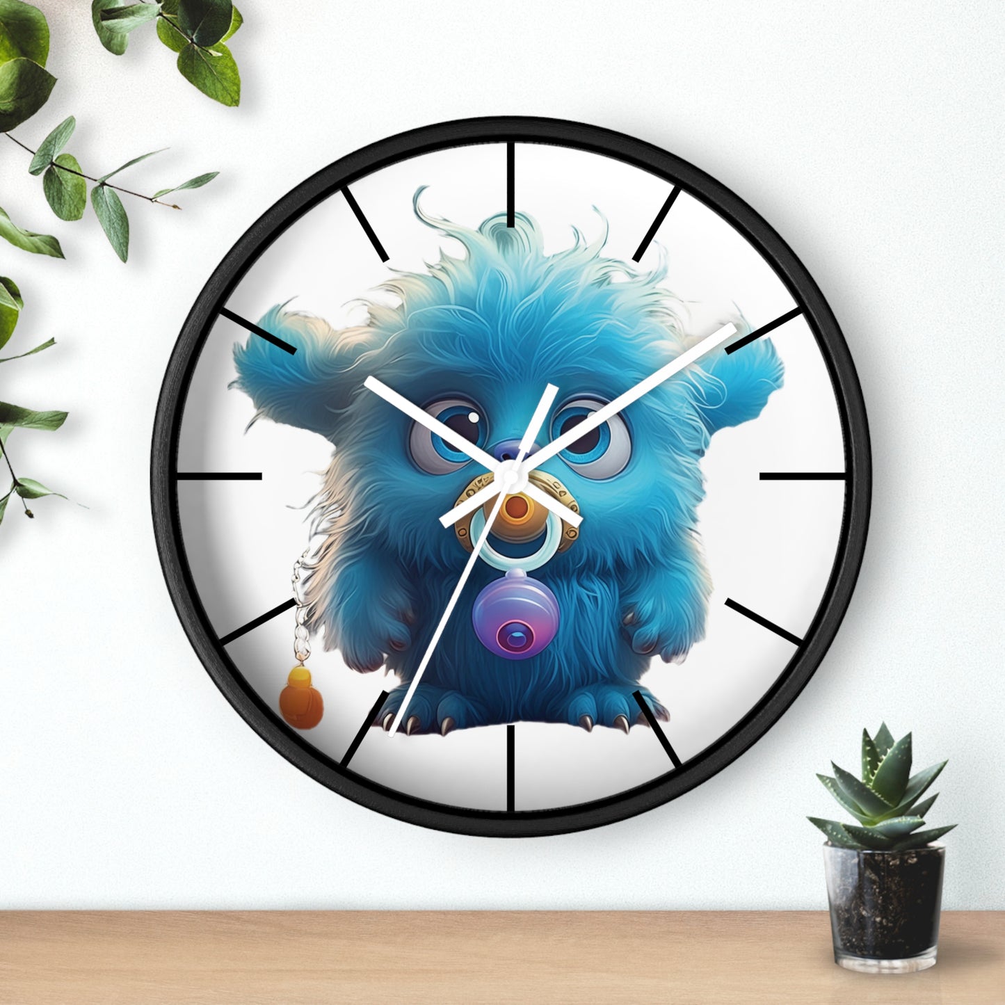 Baby Monster Wall Clock