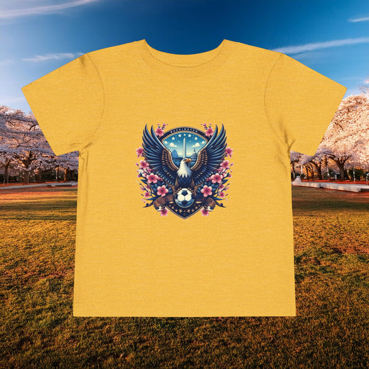 Washington Cherry Blossom Design Toddler Tee