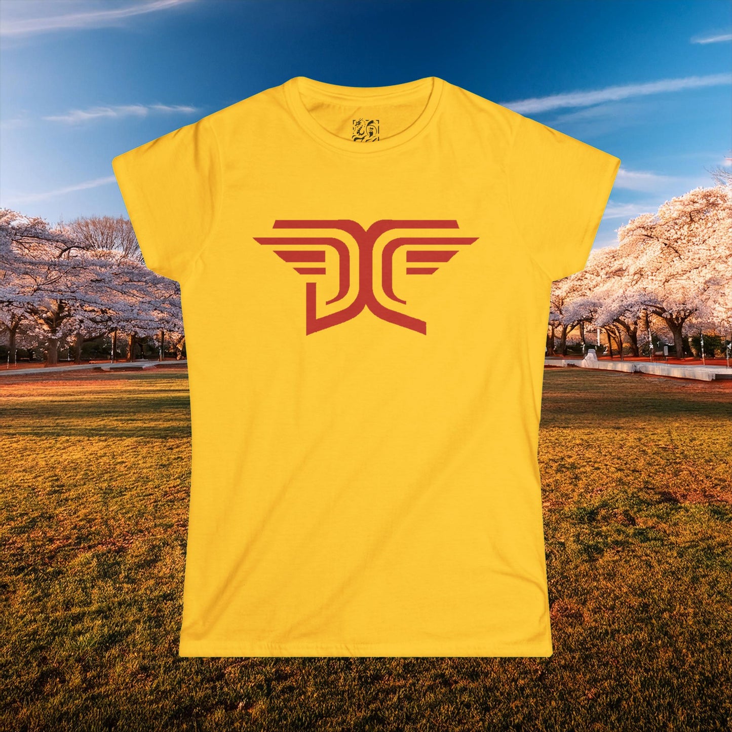 Winged DC Women's Softstyle Tee