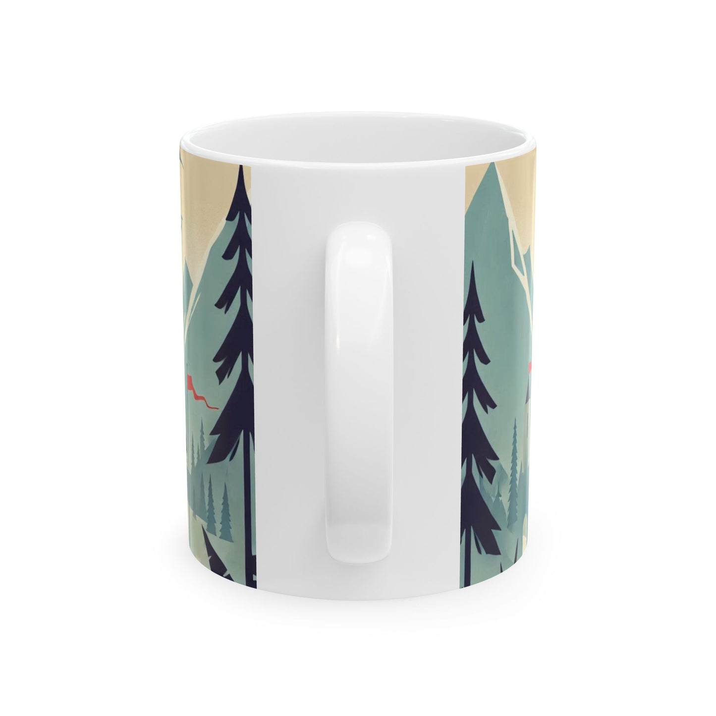 Frostback Mountains Ceramic Mugs (11oz\15oz)