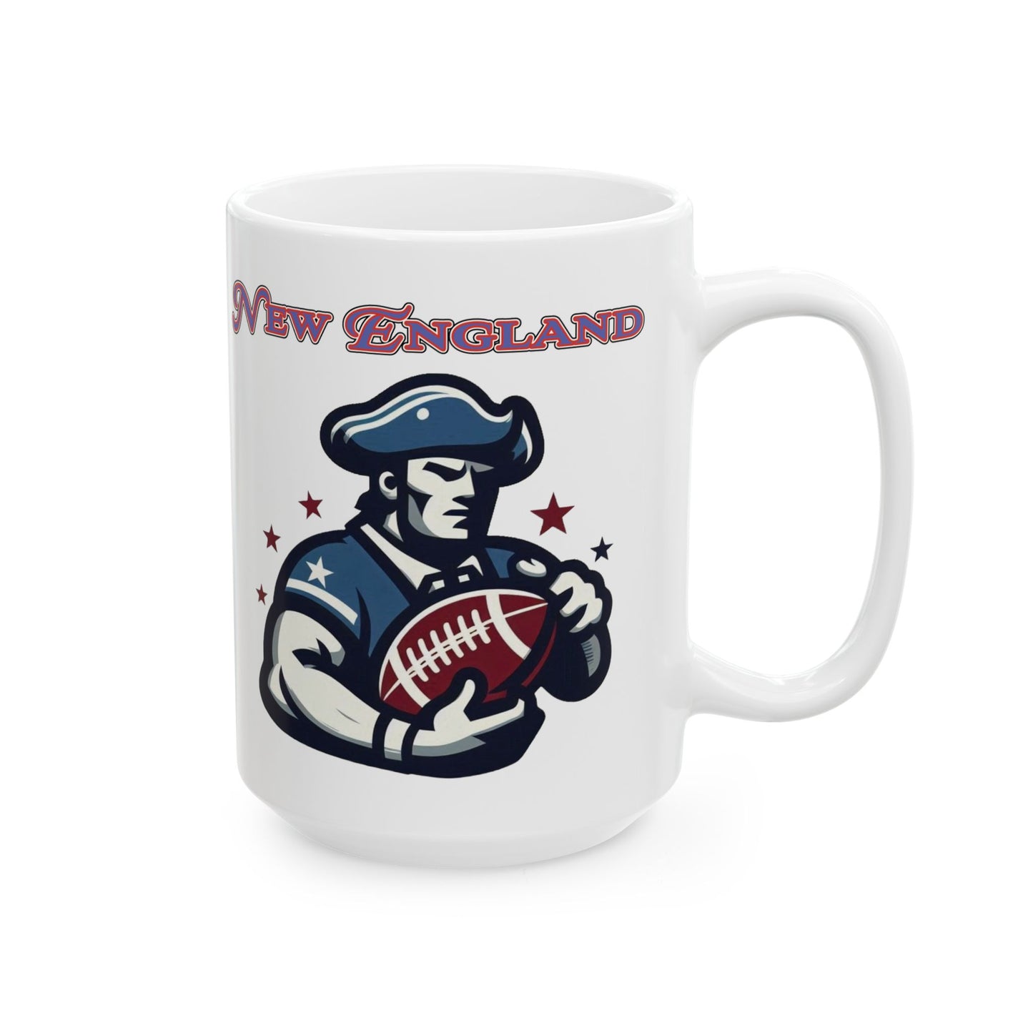 New England Football Ceramic Mug (11oz/15oz)
