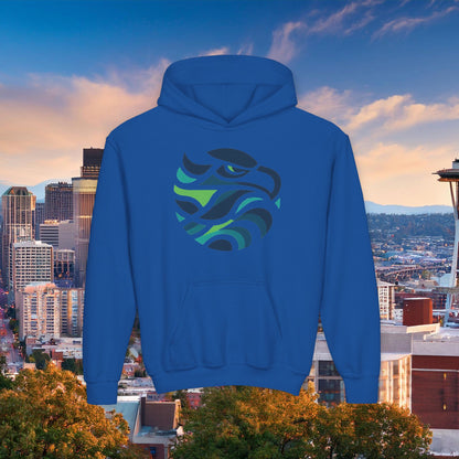 Seattle Football Logo Youth Hoodie