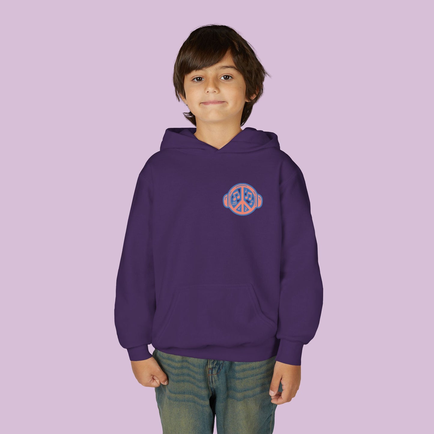 "Beats Not Bombs" Peace Youth Hoodie