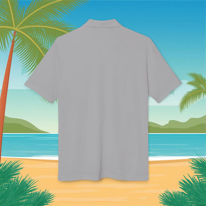 Miami Leaping Marlin adidas Performance Polo