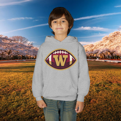Washington Football Logo Youth Hoodie