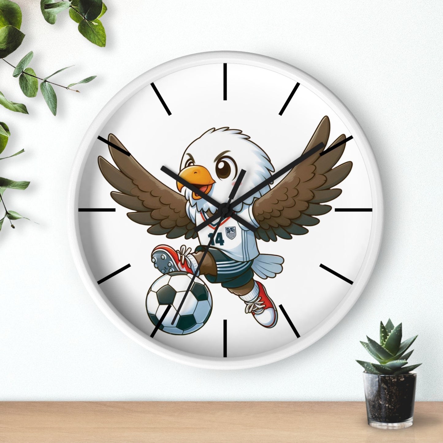 USA Soccer Wall Clock