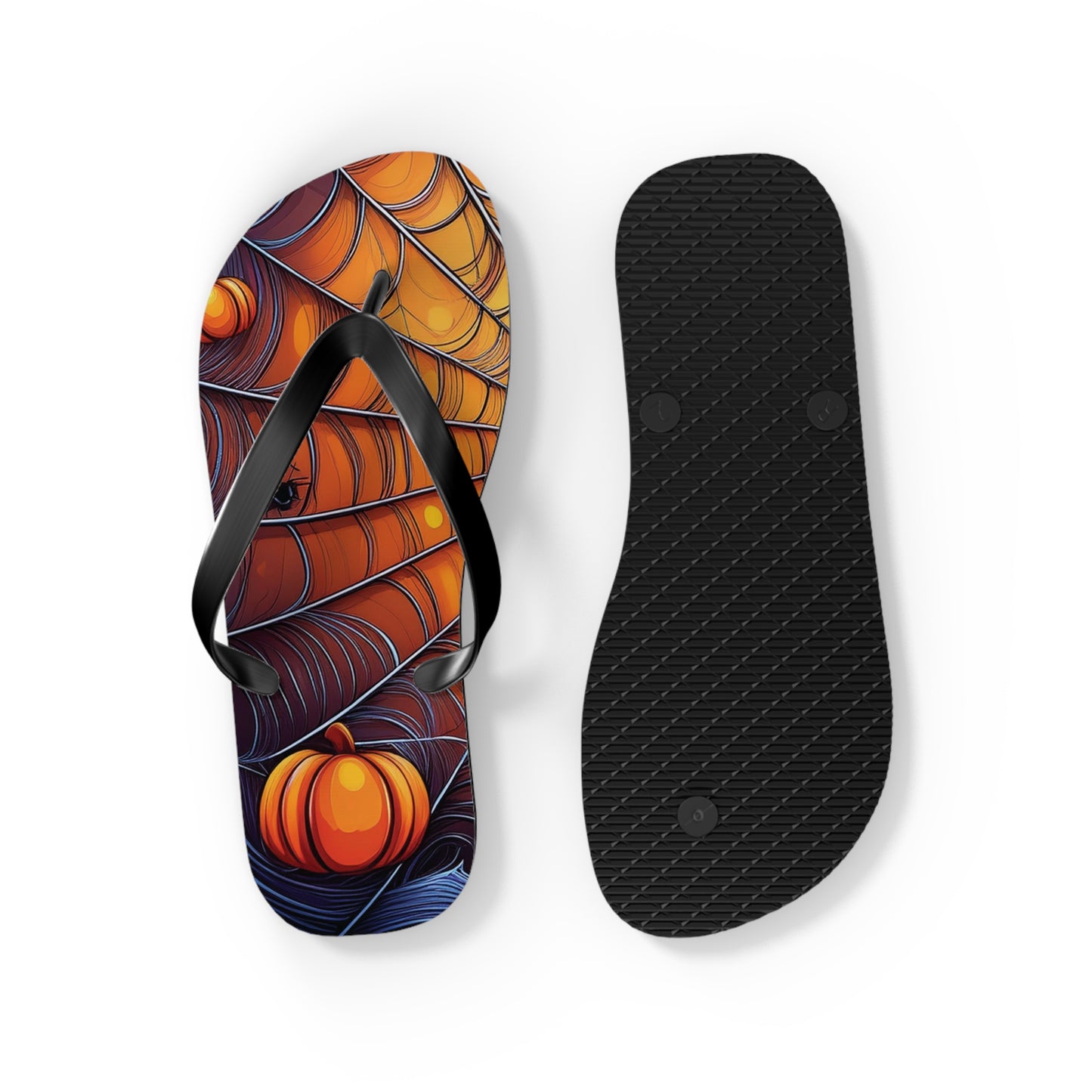 Spider Web Flip Flops