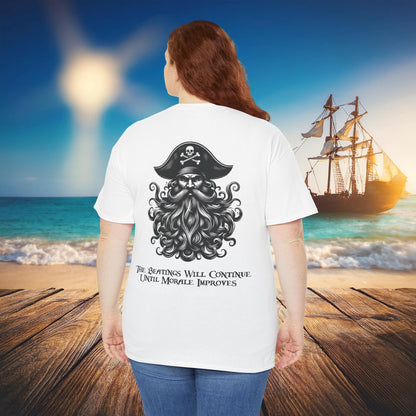 Pirate "Beatings Will Continue" Tee
