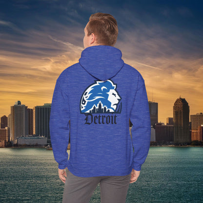 Detroit Football Skyline Hoodie
