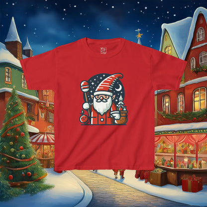 Santa Gnome Kids Tee