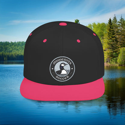Minnesota United Crest Flat Bill Snapback