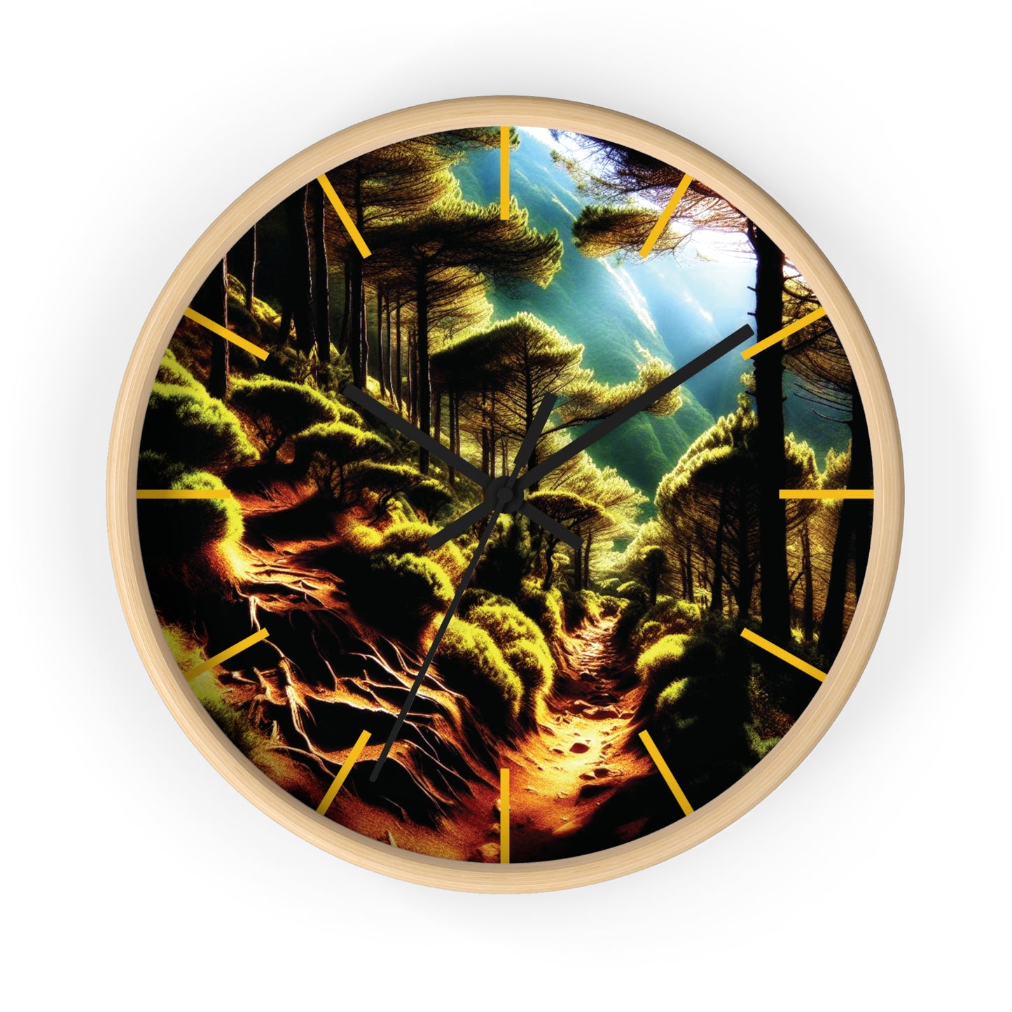 Enchanted Path Wall Clock