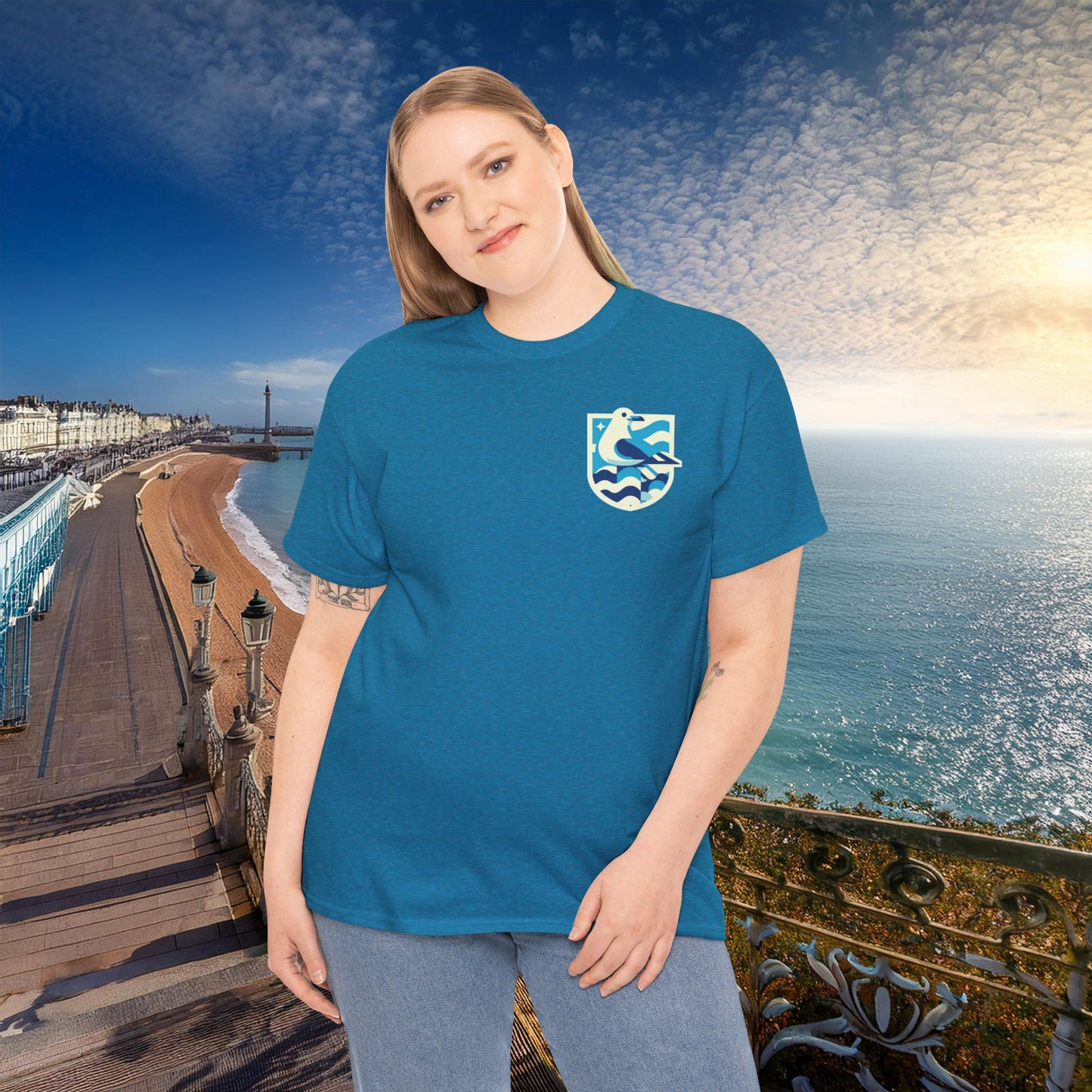 Brighton & Hove Albion Gull Crest Tee