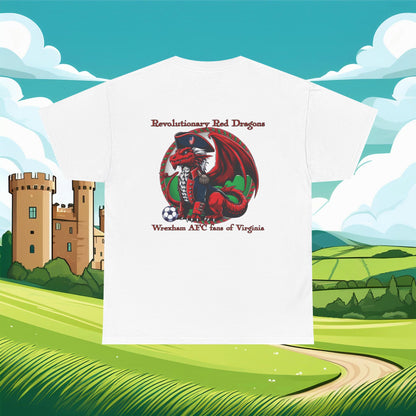 Revolutionary Red Dragons Front & Back Logo Tee