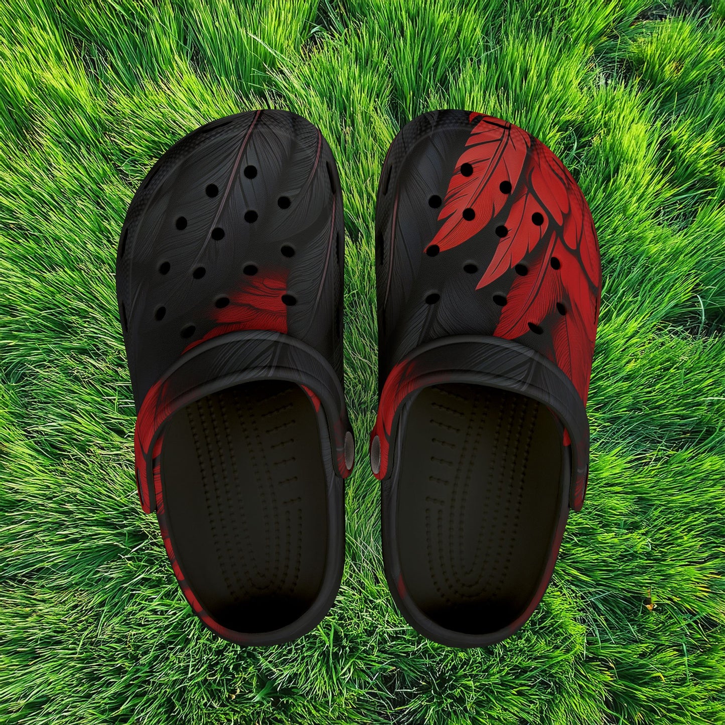 DC United Feather Kid's Foam Clogs