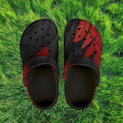 DC United Feather Kid's Foam Clogs