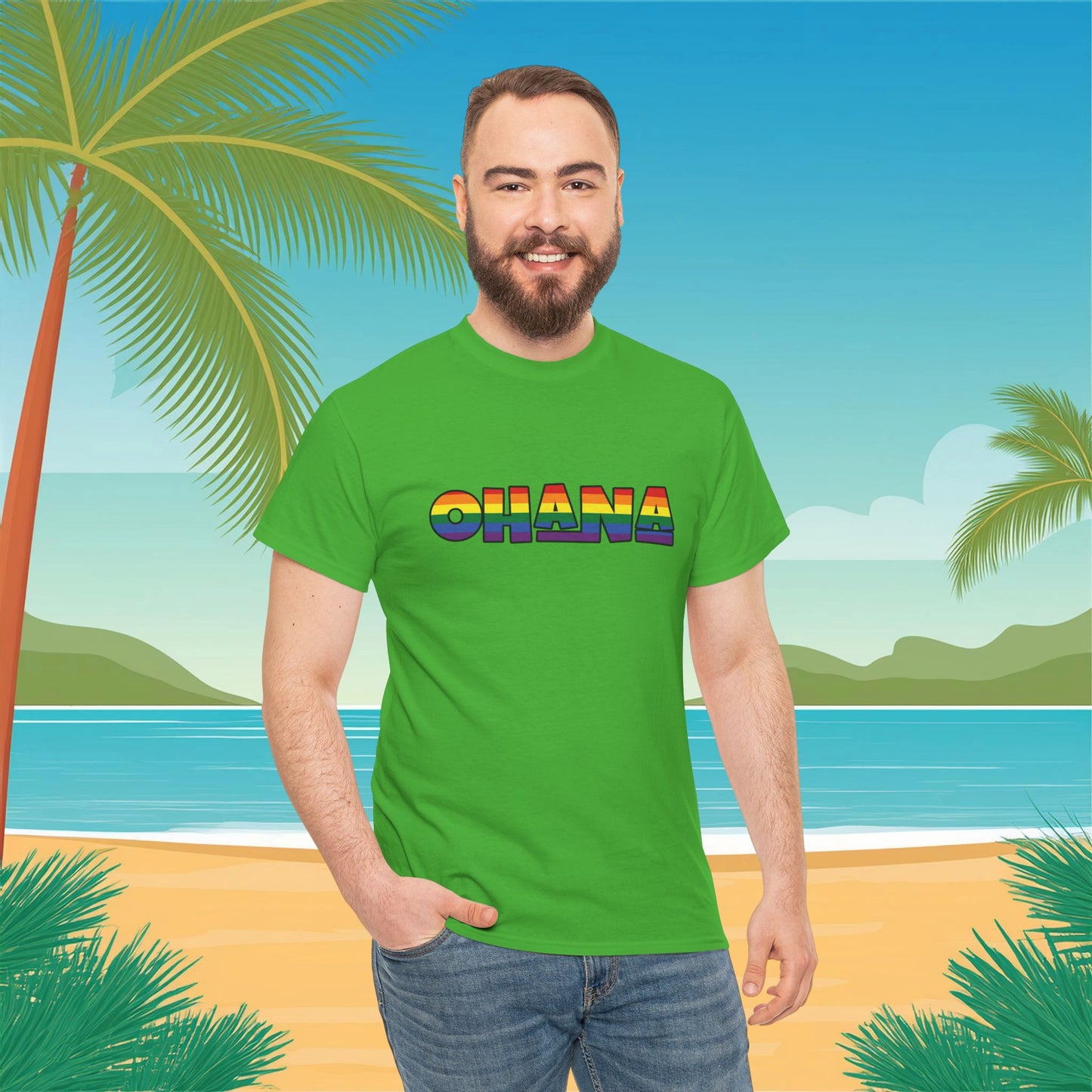 Rainbow Ohana Tee