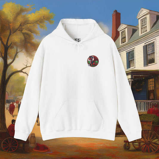 Revolutionary Red Dragons Front & Back Logo Hoodie