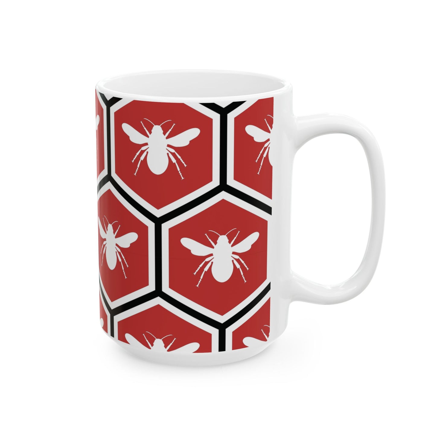 Honeycomb Ceramic Mug (11oz/15oz)