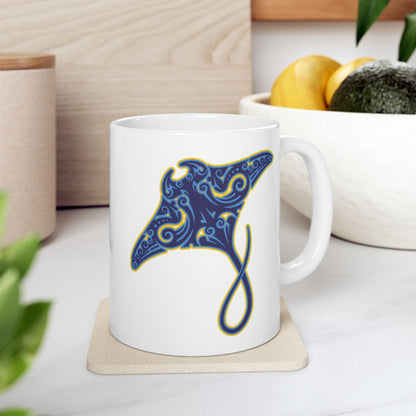 Manta Ray Ceramic Mug (11oz/15oz)