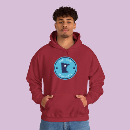 Stand With Minnesota Logo Hoodie