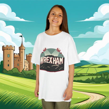 Wrexham Hollywood Sign Kids Tee