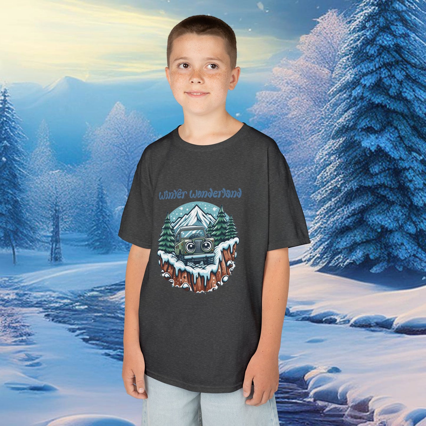 Winter Wonderland Off-road Kids Tee
