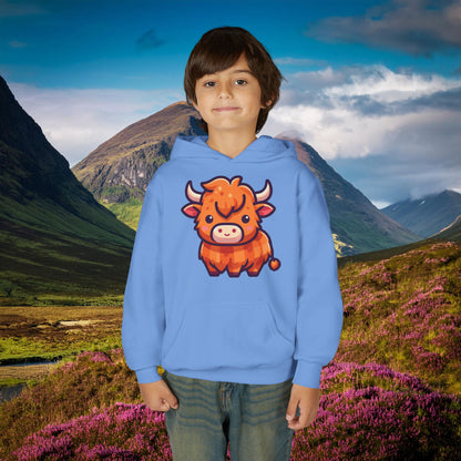 Highland Coo Youth Hoodie