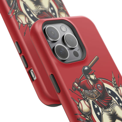 Washington Baseball At Bat Impact-Resistant Cases