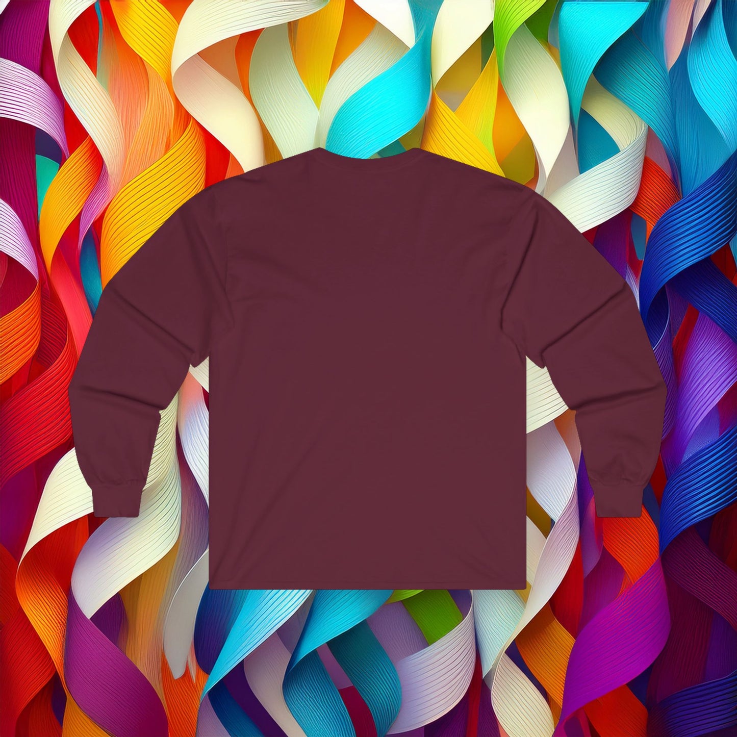 Rainbow Heart Long Sleeve Tee