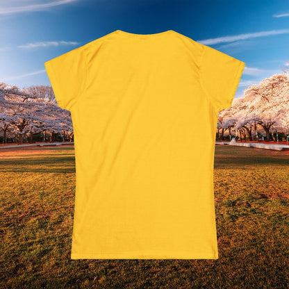 Washington Football Logo Women's Softstyle Tee