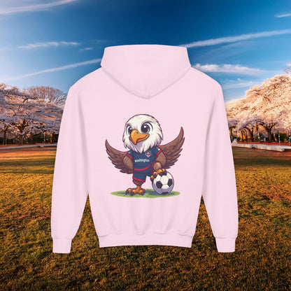 Washington Spirit Red/Blue Design Youth Hoodie