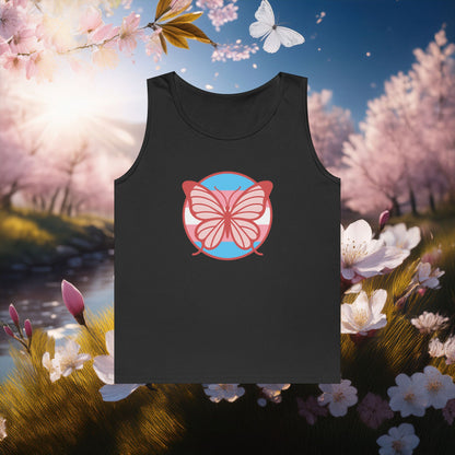 The T Elders Butterfly Unisex Heavy Cotton Tank Top