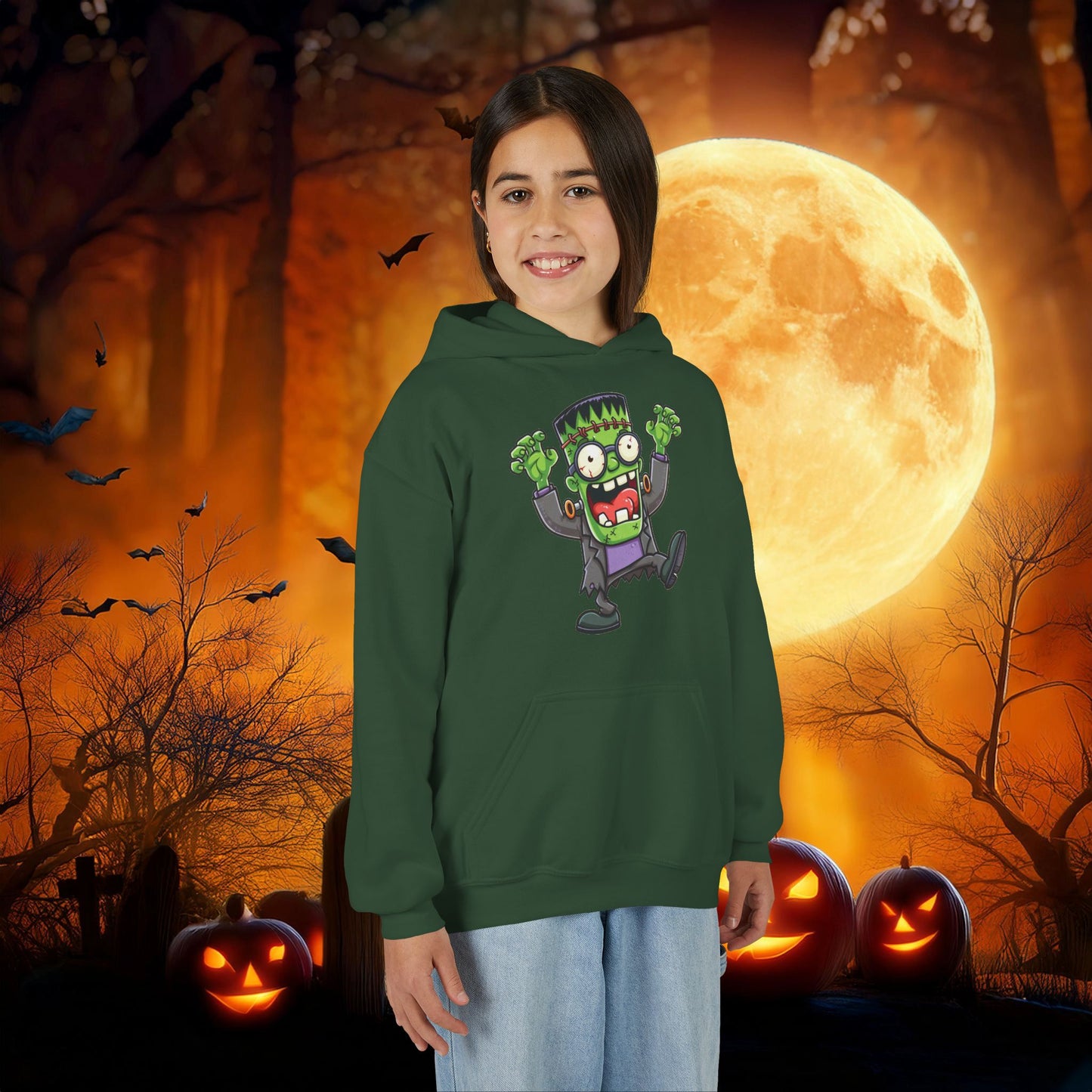 Frankenstein's Monster Youth Hoodie