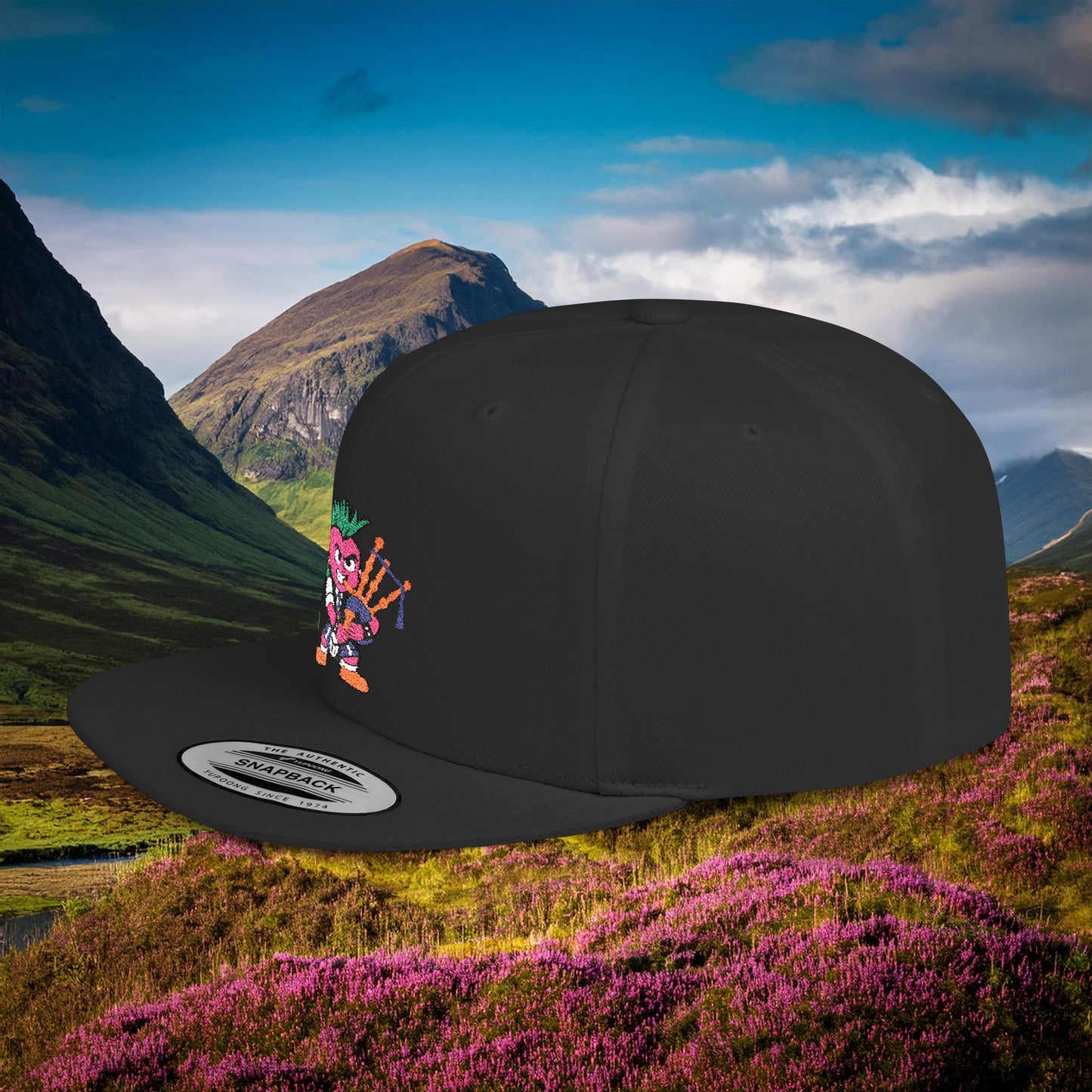 Scottish Punk Flat Bill Snapback