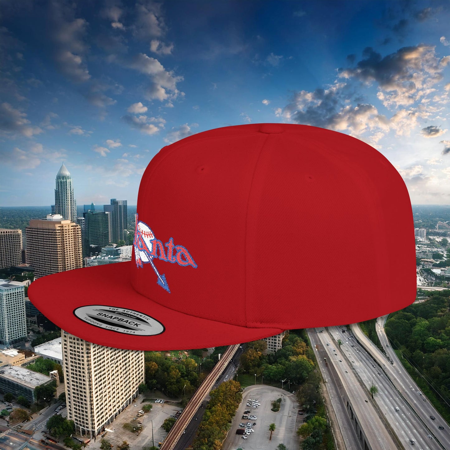 Atlanta Arrow Baseball Flat Bill Snapback