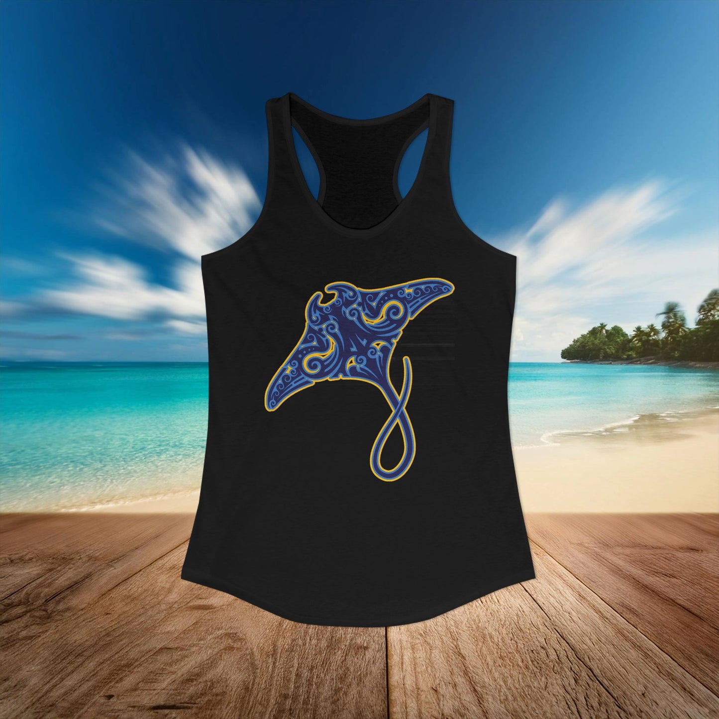 Manta Ray Women's Racerback Tank