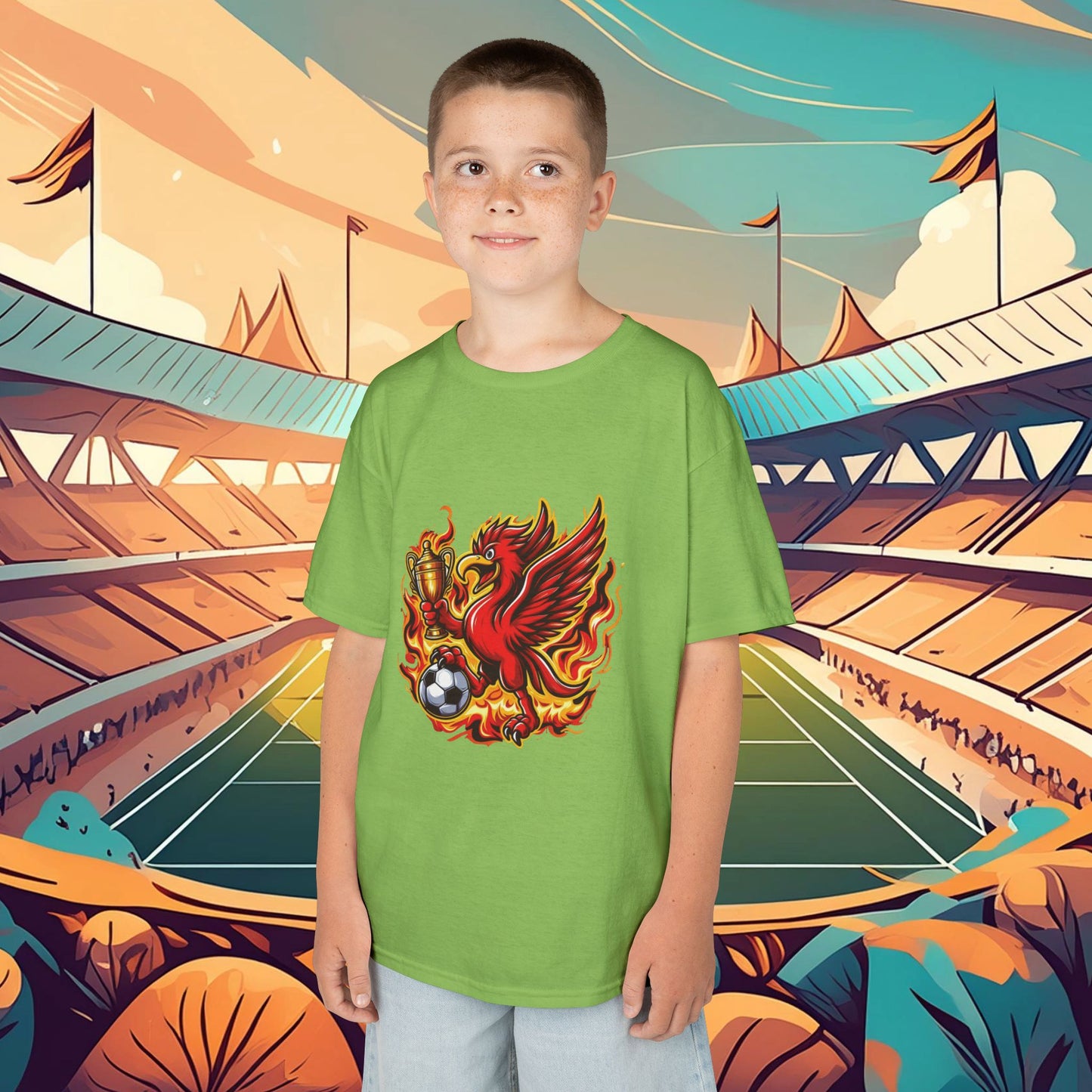 Liverpool Flames Kids Tee