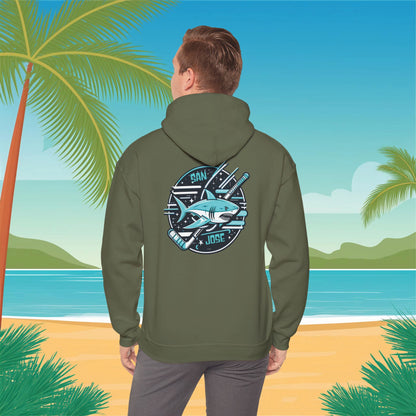 San Jose Hockey Logo Hoodie