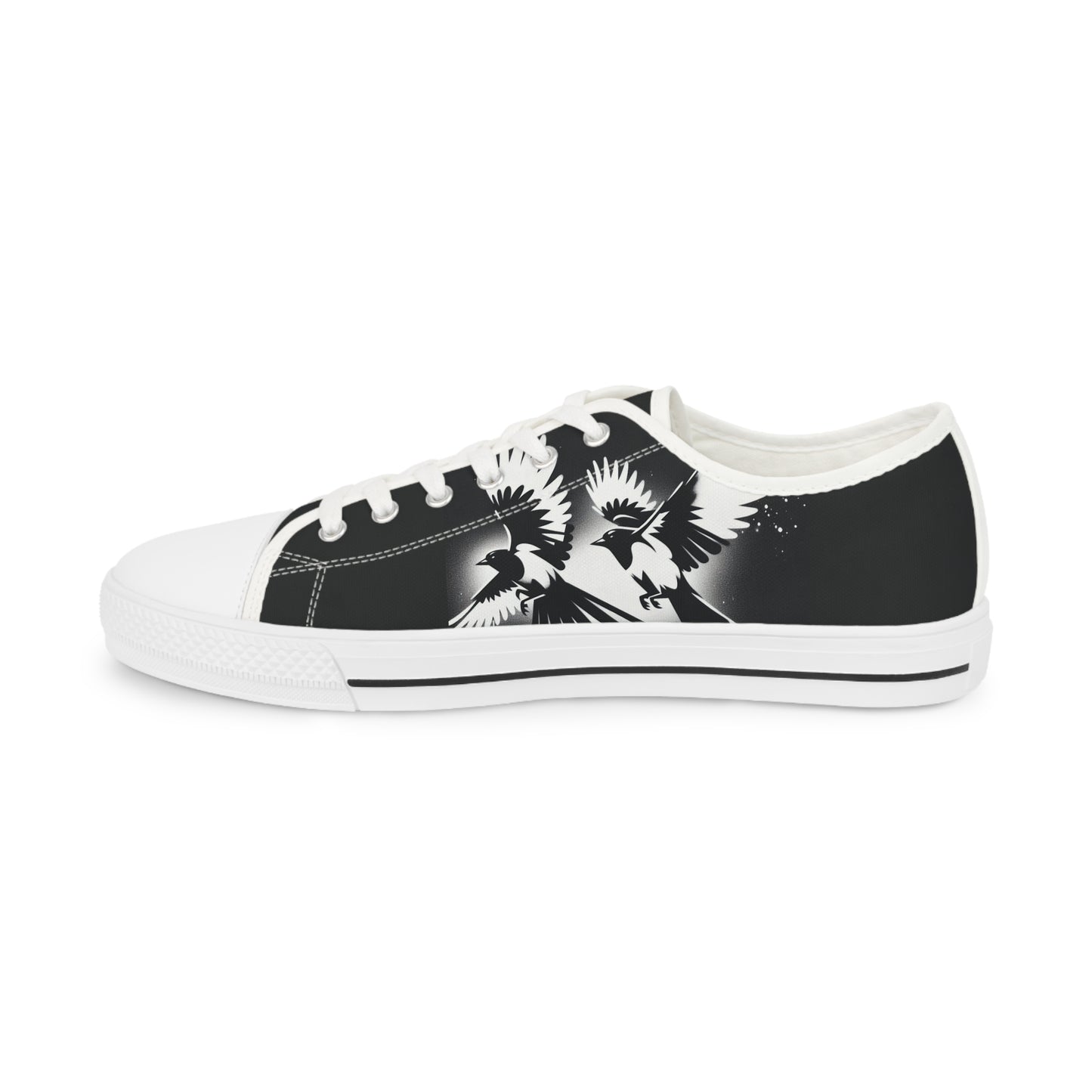 Newcastle Magpie Graffiti Men's Low Top Sneakers