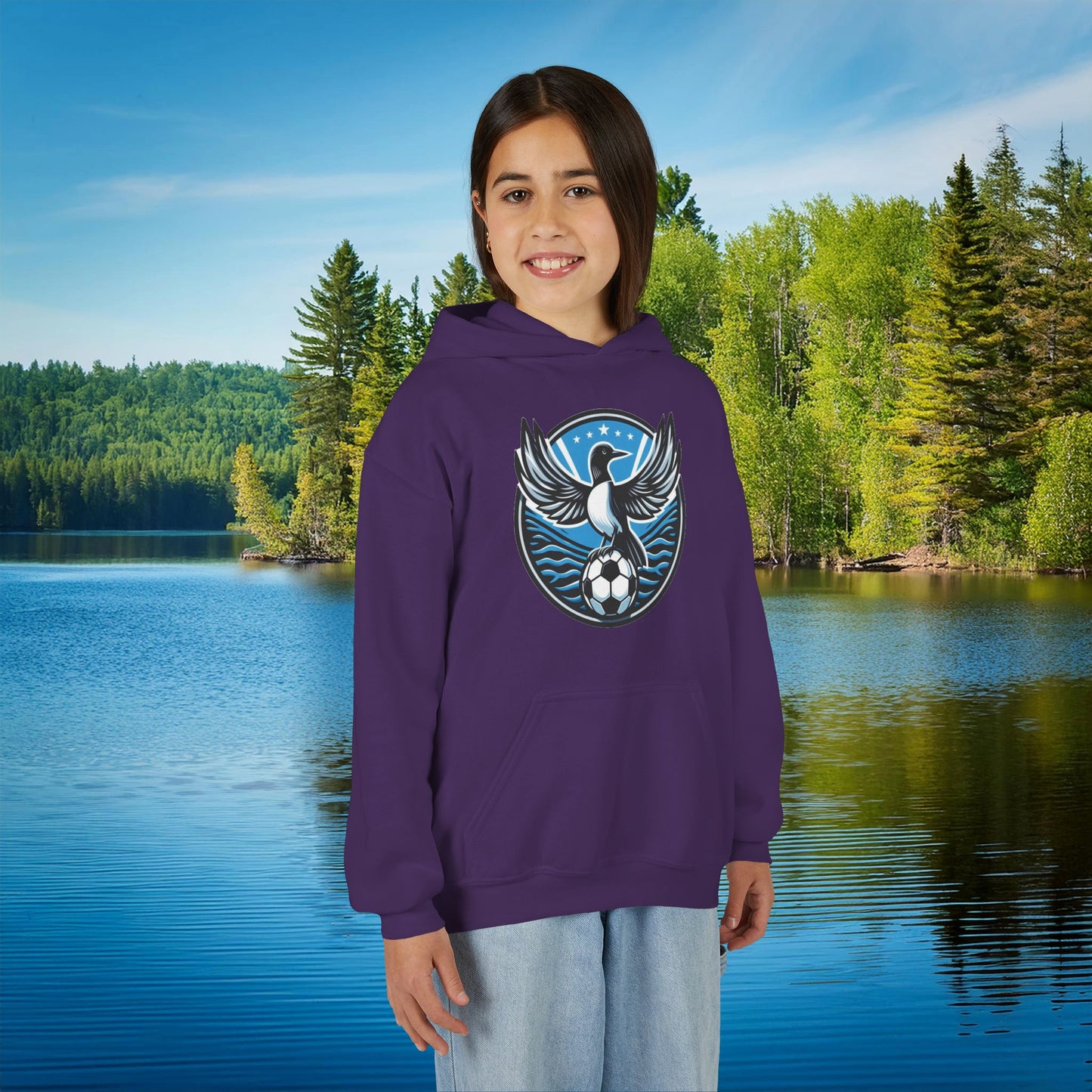 Minnesota United Logo Youth Hoodie